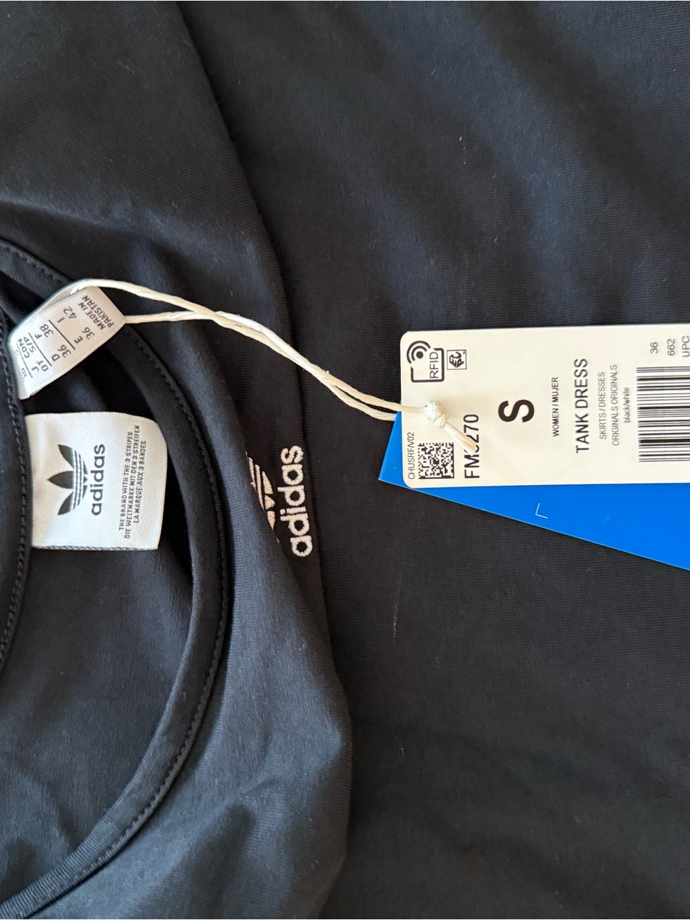 Adidas Black Tank Dress - Picture 3 of 3